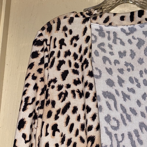 Cheetah print cardigan - Picture 2 of 5